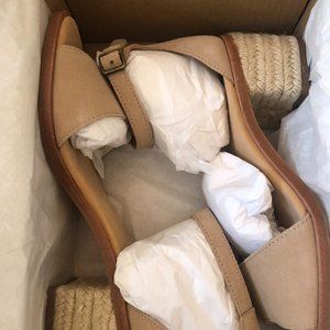 Soludos Capri mid-heel espadrille sandal (NIB)